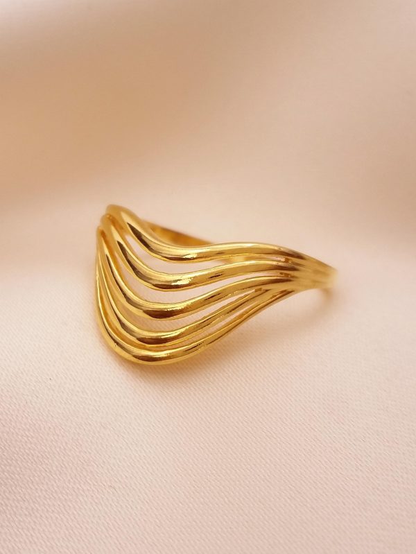 Gold Forming Ladies Ring  - GFLR - 10